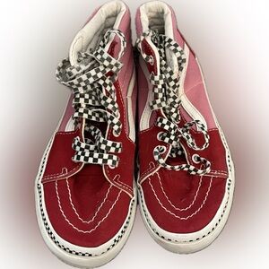 Boy girls Vans high tops size 2